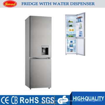 275L Doppeltür Boden Gefrierschrank Kühlschrank mit Gefrierfach mit Wasserspender